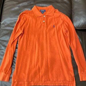 Ralph Lauren long sleeve polo sz L14-16
